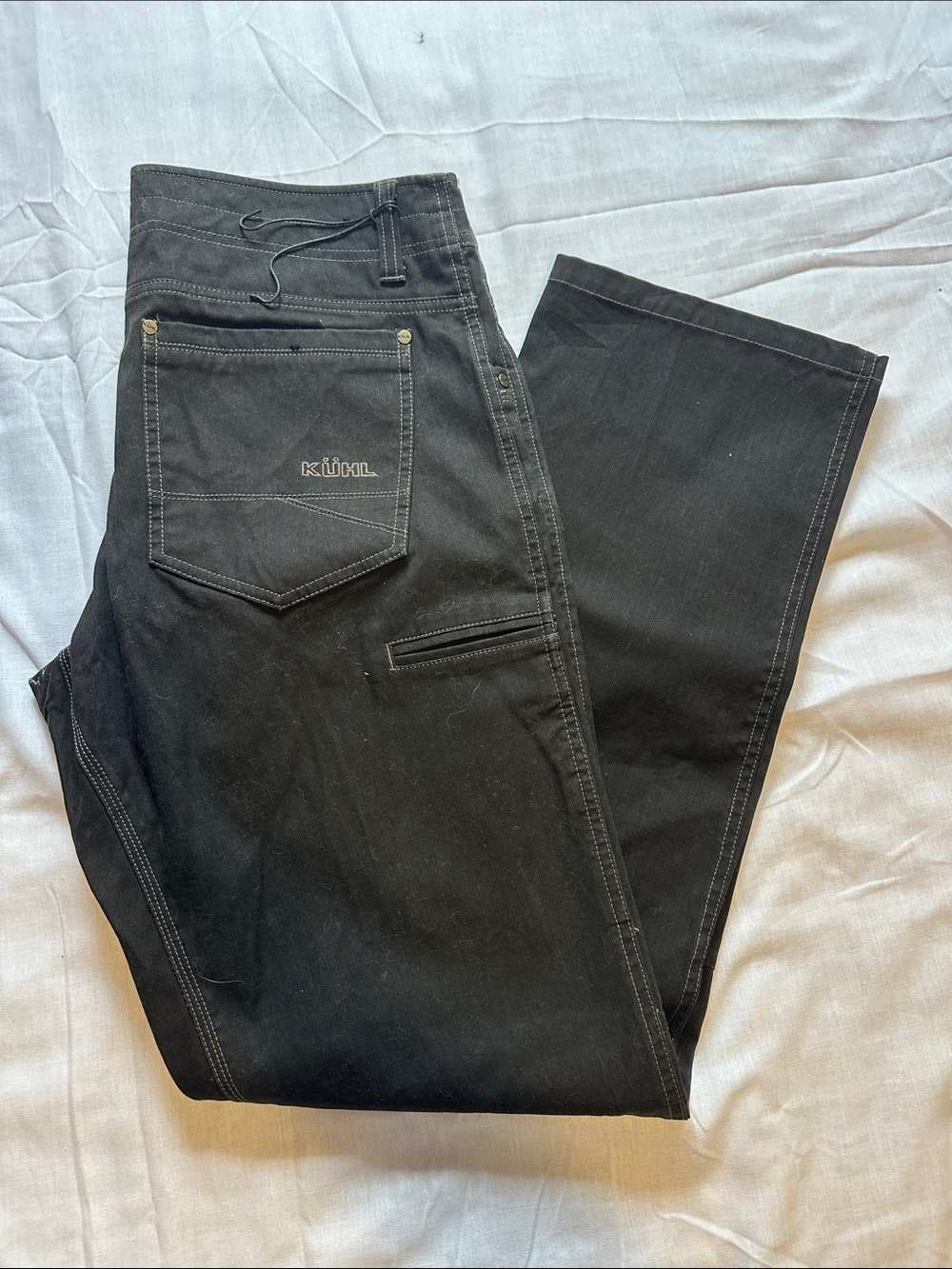Kuhl Legendary Pants Mens 33x32 Brown Vintage Patina Outdoor Hiking Like New